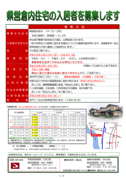 募 集 内 容
