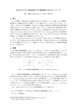 向き付け不可能曲面の写像類群の表示について