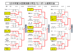 ミカサ杯教育大会都大会二日目結果（pdf）