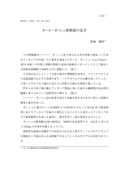 カール・ボッシュ博物館の見学