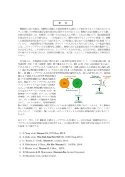 皮質トップダウン情報は記憶の固定化に必須である