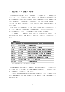 6．溶接作業について（被覆アーク溶接）