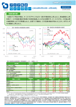 アジア株式 - 三井住友アセットマネジメント
