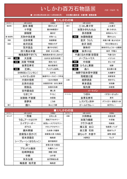 出展・出品一覧(PDF・251KB)