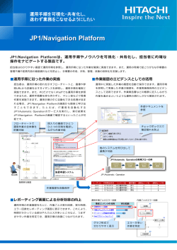 JP1/Navigation Platform