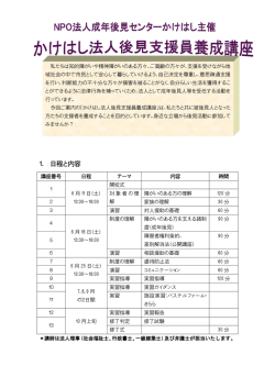講座申込書
