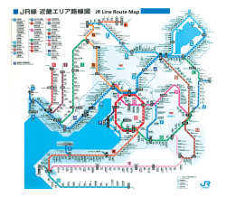 JR線 近畿エリア路線図
