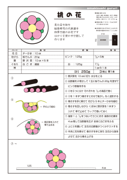 「桃の花」巻き寿司のレシピはこちら！