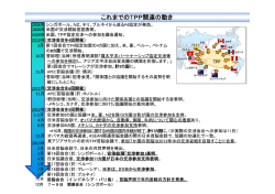 首脳会合（インドネシア・バリ島）、首脳声明で年内妥結の方針を発表。