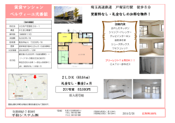 賃貸マンション ベルヴィーユ弐番舘