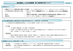 東京都新しい公共支援事業-第三者評価方法について PDF
