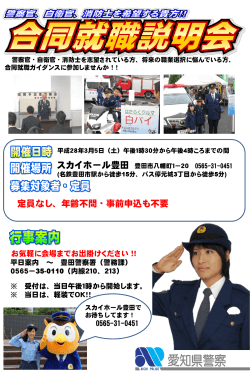 豊田警察署チラシ（PDF：452KB）