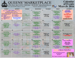March (Japanese) - Queens` MarketPlace