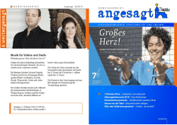 Gro&szlig;es 45:13"*`-""2_7`&ldquo;`_. &rdquo; - Evangelische Kirchengemeinde