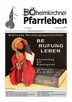 Pfarrblatt 1 2016