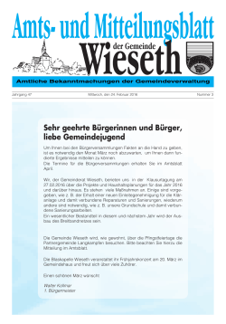 Amtsblatt - Verlag + Druck LINUS WITTICH