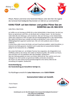 ist der Link zur Anmeldung. Einfach ausf&uuml;llen und an anmeldung