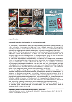 Info Handarbeitsmarkt