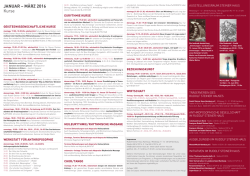 JANUAR &ndash; M&Auml;RZ 2016 Kurse - Rudolf Steiner Haus Hamburg