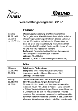Infos... - NABU/BUND