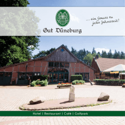Hausprospekt - Gut D&uuml;neburg
