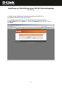 Installationshilfe - WLAN