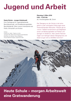 Jugend und Arbeit - Paulus