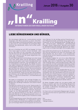 "In" Krailling / Ausgabe 30