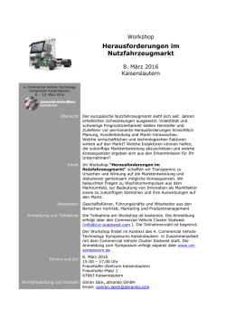 PDF-Flyer herunterladen - 4. Internationalen Commercial Vehicle
