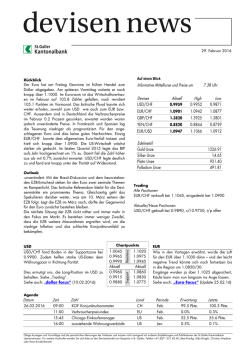 Informative Mittelkurse und Preise um 7.38 Uhr Devisen Aktuell High