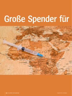 Ausgabe 10/15, 18. Jahrgang - Deutsche Plattform Globale