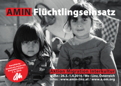 AMIN Flüchtlingseinsatz