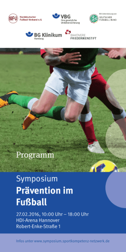 Prävention im Fußball