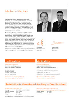 Programmheft 1/2016