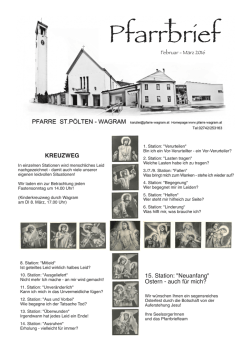 Pfarrbrief - Pfarre St.P&ouml;lten