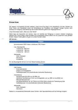 Informationsblatt