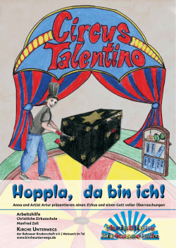 Hoppla, da bin ich!