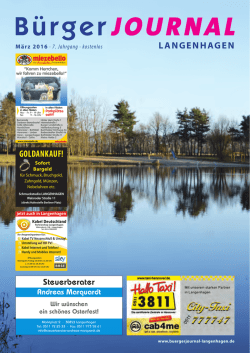 goldankauf! langenhagen - B&uuml;rgerjournal Langenhagen