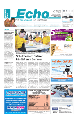 Rollator CAPERO - Hamburger Wochenblatt