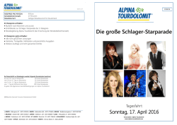 Weitere Infos - Alpina Tourdolomit