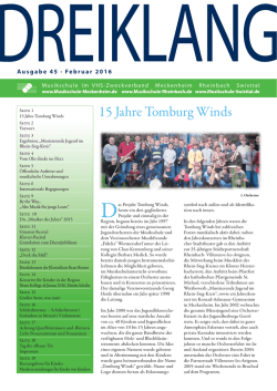 Dreiklang 45 Umbruch 1/2016.indd