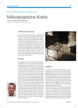 Mikroskopische Kolitis