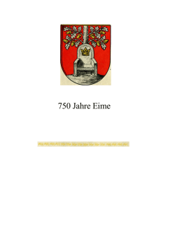 750 Jahre Eime