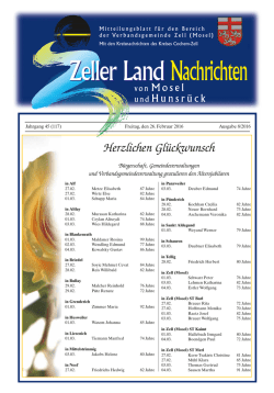 Mitteilungsblatt - wittich