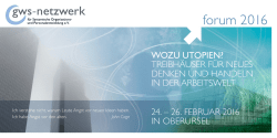 GWS-Forums 2016