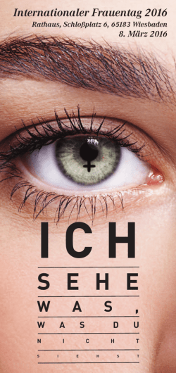 Internationaler Frauentag 2016