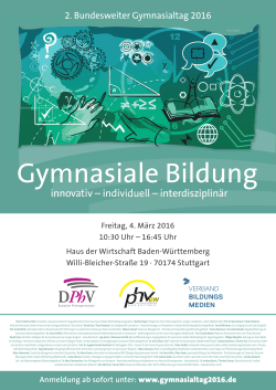 Gymnasialtag (Plakat)