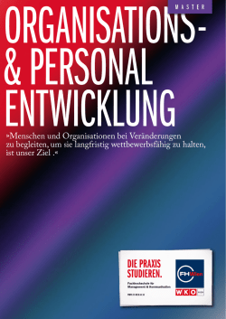 Infofolder Master-Studium