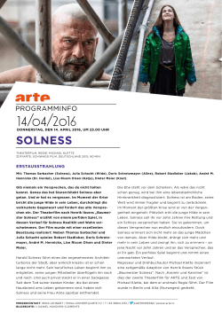 sOlness - Arte Presse