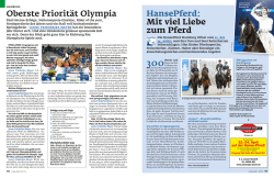 HansePferd: Mit viel Liebe zum Pferd Oberste Priorit&auml;t
